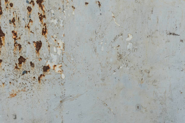 istock Metal texture with scratches and cracks 1020444714