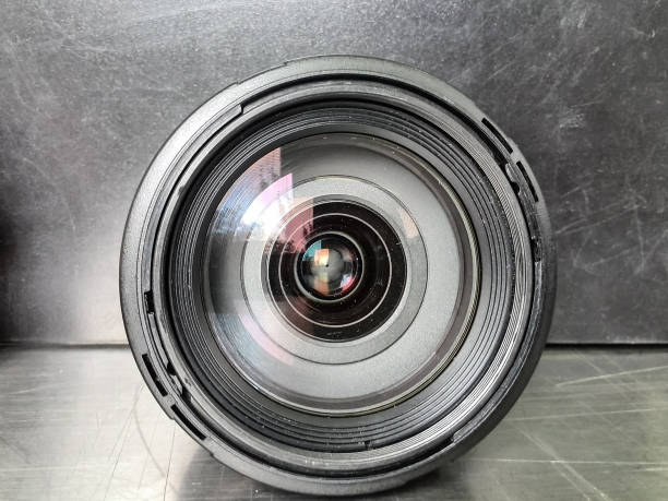 istock Camera Lens Front View Glass Photography Equipment 1020448282