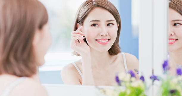 istock woman touch her eye 1020461450