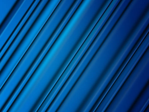 istock Abstract lines in shades of blue 1020464308