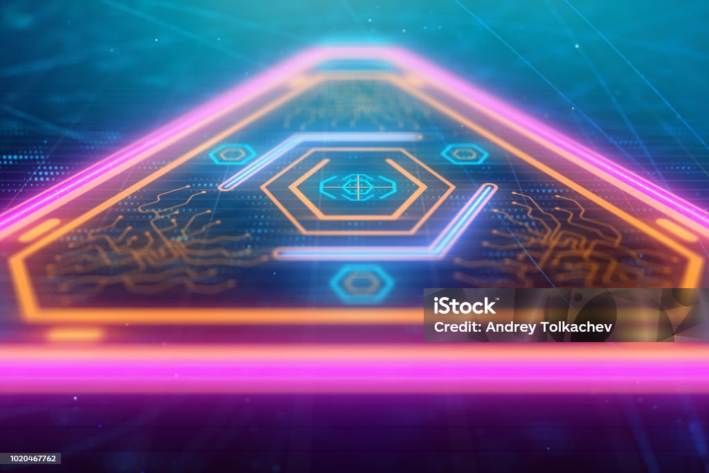 Triangular Screen Interfaces Triangular Business Interface Texture Stock Photo - Download Image Now ...