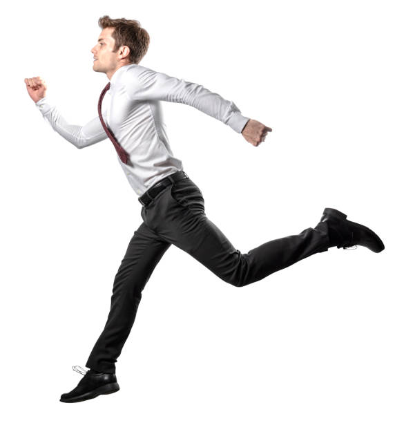 istock jumping businessman on white 1020467878