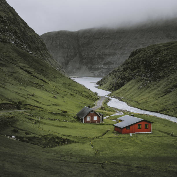 istock lonely houses in saksun 1020471778