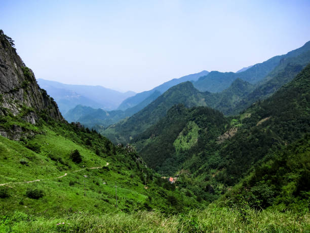 istock Mountains are Covered with Lush and Green Trees 1020478078