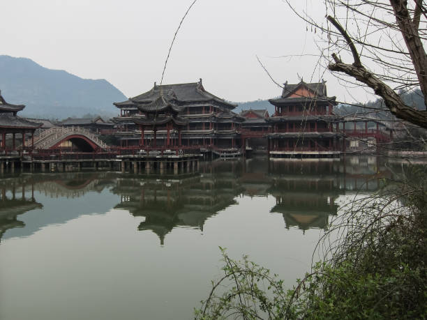istock Chinese Classical and Traditional Buildings 1020478182