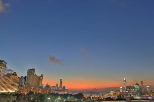 istock hong kong sunset view by the fall season 1020478404