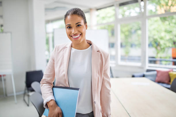 istock Female business professional in office 1020483854