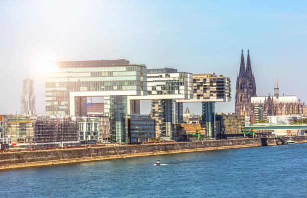istock Skyline Cologne with Cologne cathedral 1020504966