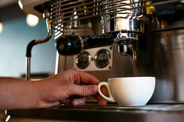 istock Barista Cafe Making Coffee Preparation Service Concept 1020505792