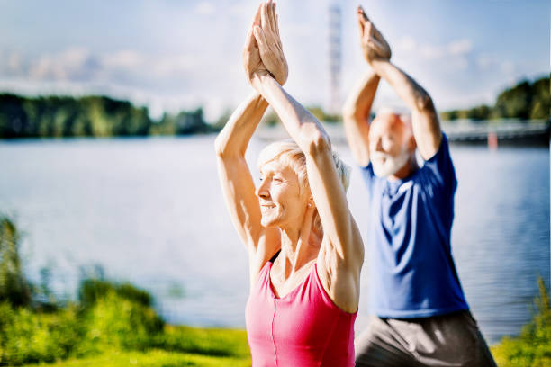 istock Senior Yoga. 1020516816