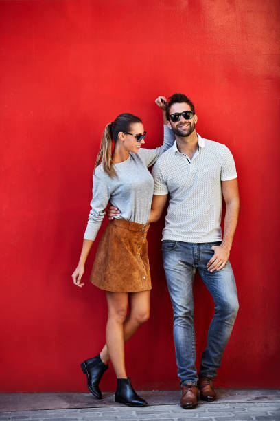 They go together like red lipstick and lips
