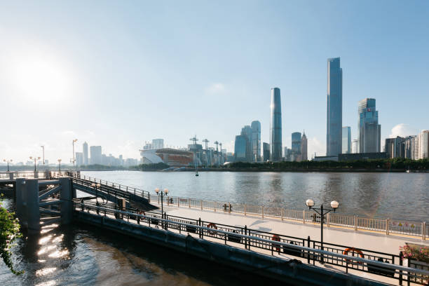 istock Urban dock in Guangzhou 1020533900