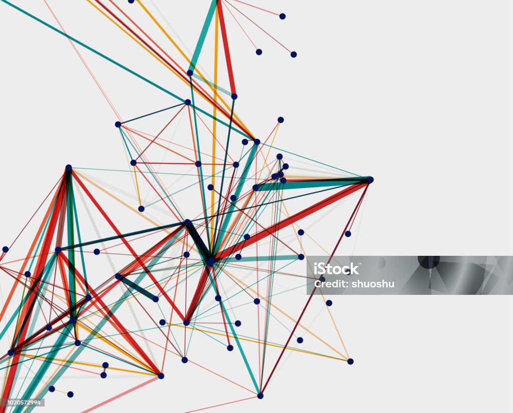 Pattern Big Data Big Data Pattern Stock Illustration - Download Image Now - Abstract ...