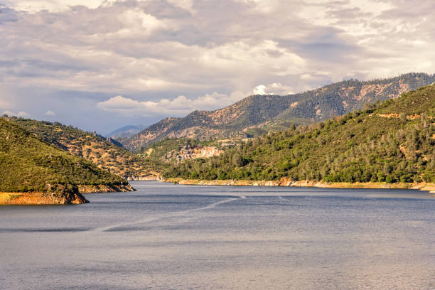 Don Pedro Reservoir (also known as Lake Don Pedro) is a reservoir formed by the construction of the New Don Pedro Dam across the Tuolumne River in the Stanislaus National Forest of Tuolumne County, California.