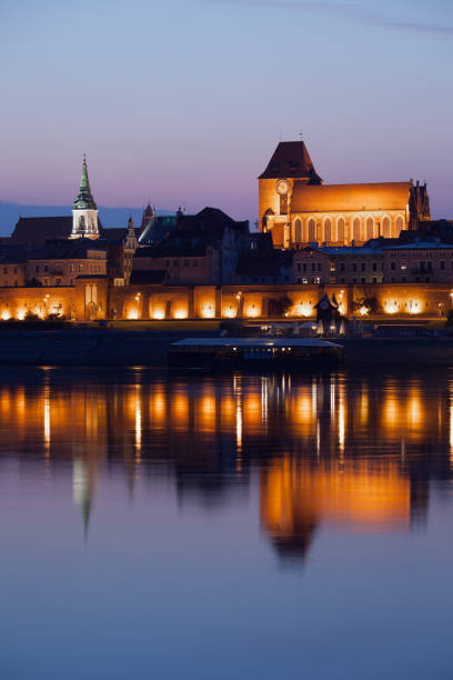 istock Old Town of Torun at Dusk 1020582276