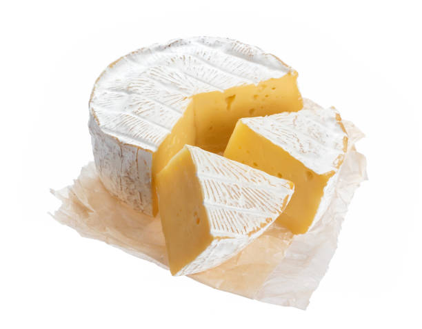 istock Camembert isolated on white background 1020596766
