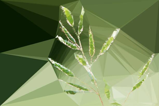 istock Abstract Green Plant in the Field Abstract Image 1020599738