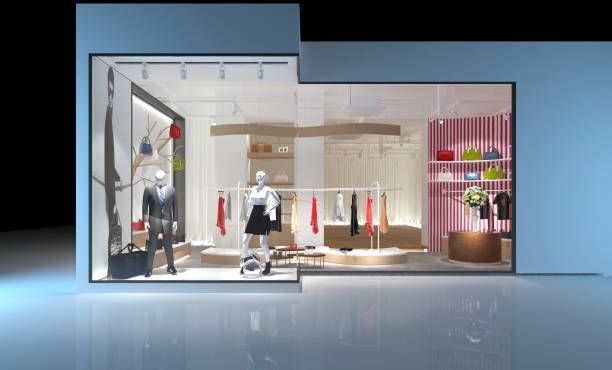 istock 3d render of fashion store 1020605690