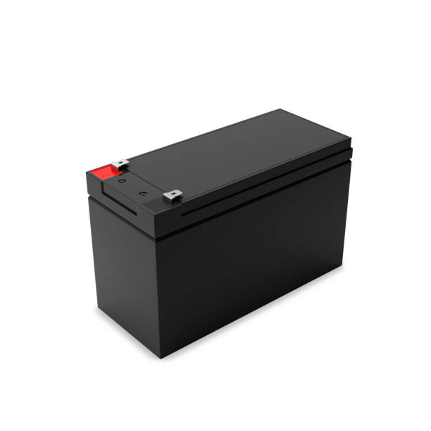 istock Rechargeable battery for uninterruptible power supply, 3D illustration. 1020644068