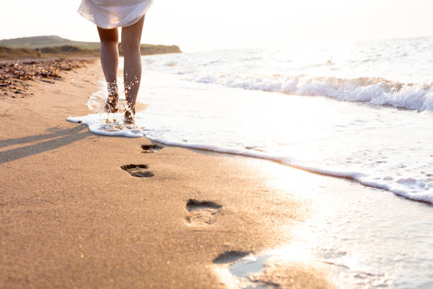 istock Barefoot days of a beach summer 1020679740