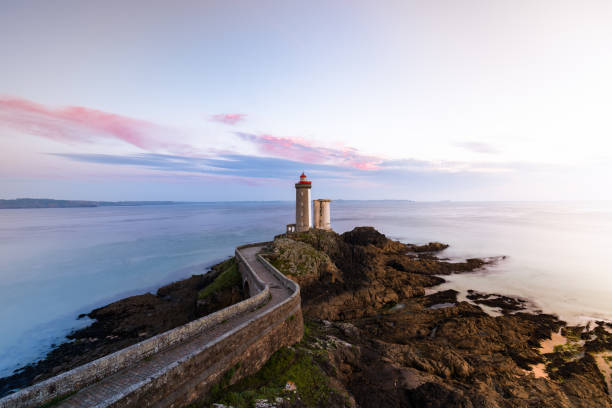 istock Sunset over the Petit Minou lighthouse 1020687740