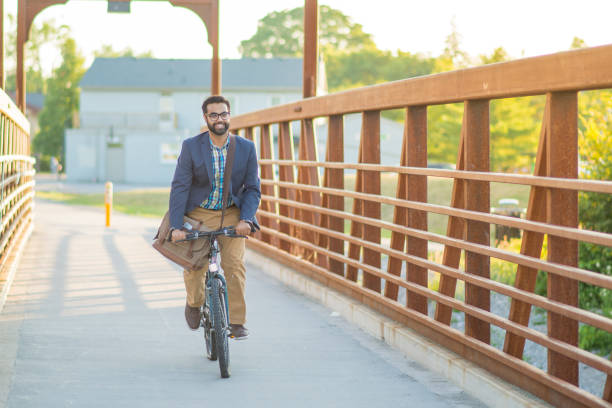 istock Happy to Bike to Work 1020693402