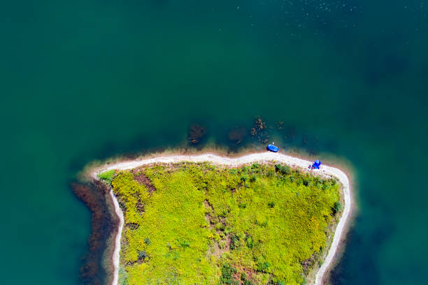 istock Aerial View of Green Island 1020706832