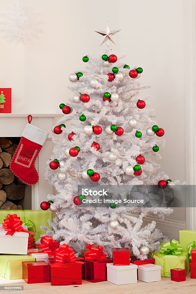Árvore de Natal decorações - Foto de stock de Bola de Árvore de Natal royalty-free
