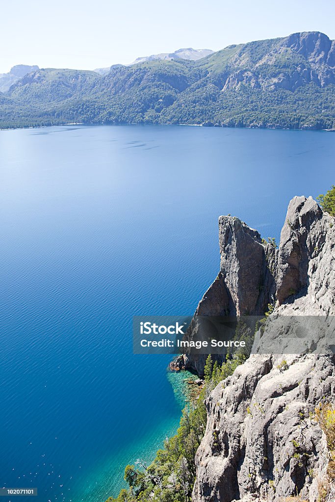 Lake in bariloche area of argentina - 로열티 프리 아르헨티나 스톡 사진