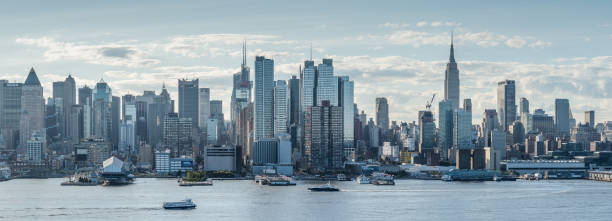 istock Panoramic View of New York City, Midtown 1020718540