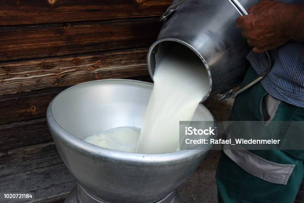 Frische Milch Stockfoto und mehr Bilder von Bauernberuf - Bauernberuf, Milch, Bildhintergrund
