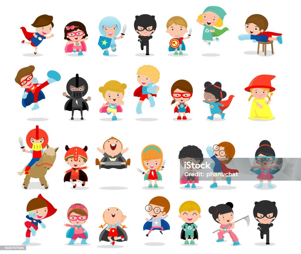 Ilustración de Set Conjunto Grandes Dibujos Animados De Niños Superhéroes Vestidos Con Trajes De Comics Niños Con Trajes De Superhéroes Kids Superhéroe Traje Caracteres Aislados Sobre Fondo Blanco Lindo Niño Superhéroe y Ilustración de Set Conjunto Grandes Dibujos Animados De Niños Superhéroes Vestidos Con Trajes De Comics Niños Con Trajes De Superhéroes Kids Superhéroe Traje Caracteres Aislados Sobre Fondo Blanco Lindo Niño Superhéroe y