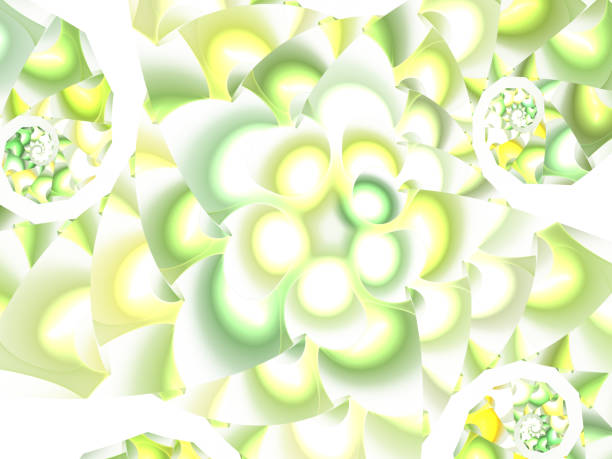 istock Colorful floral stained glass impression kaleidoscopic design. Beautiful toned mosaic pattern for art background, (fractal church stained glass abstraction) 1020760800