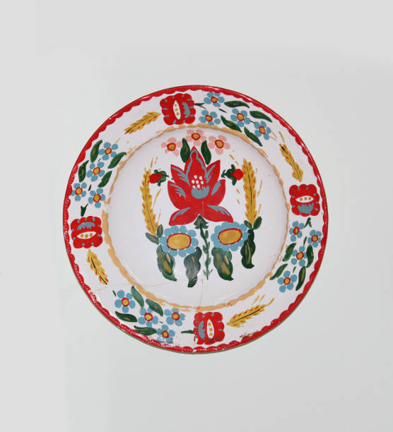 istock Traditional Hungarian Handmade Wall Plate 1020780276