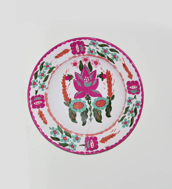 istock Traditional Hungarian Handmade Wall Plate 1020780278