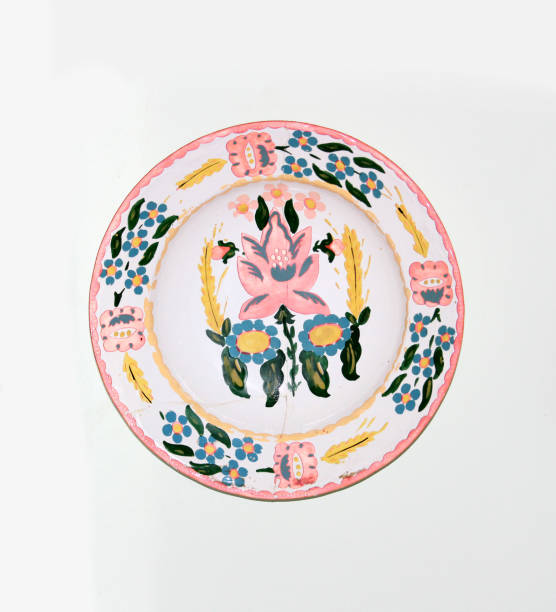 istock Traditional Hungarian Handmade Wall Plate 1020780280