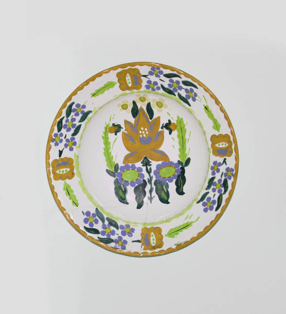 istock Traditional Hungarian Handmade Wall Plate 1020780288