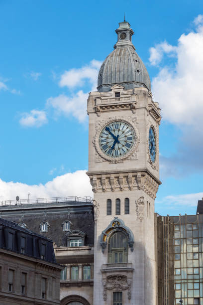 istock Clock Tower of the Gare de Lyon in Paris 1020793842