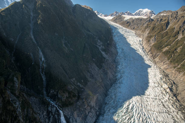istock Hiking the glacier high up in the alps 1020886556