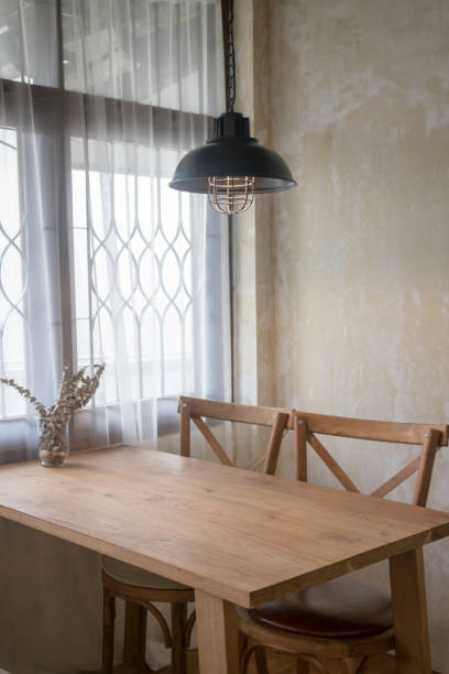 istock Classic cafe interior in wood 1020901942
