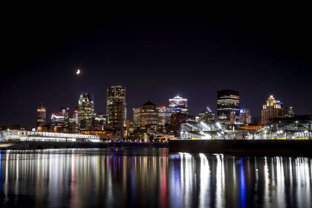 istock Montreal Cityscape in Summer at Night 1020918312