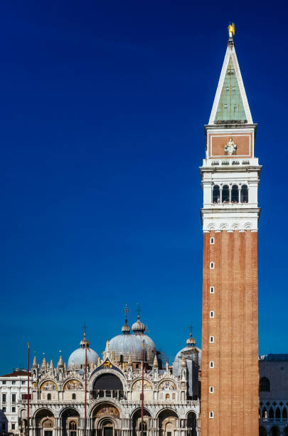 istock St. Mark's Basilica and Bell Tower in Venice, Italy 1020933476