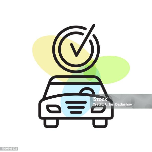 Check Icon Vector Sign And Symbol Isolated On White Background Check Logo Concept Stock Illustration - Download Image Now