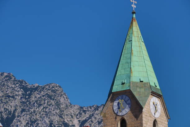 steeple stock photo