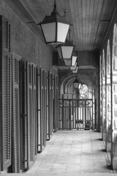 istock a black photo of ghost House Corridor hk 1020966112