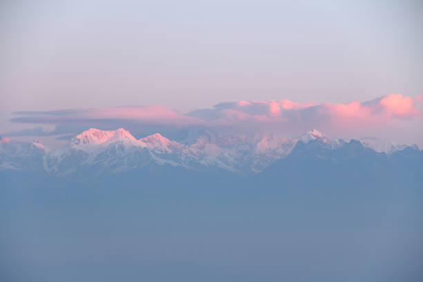 istock Kanchenjunga at Sunrise, India 1020969004