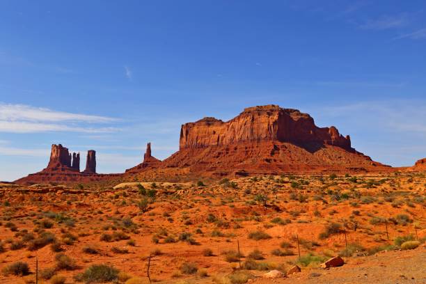istock rock butte in Monument Valley in Utah USA 1020972084