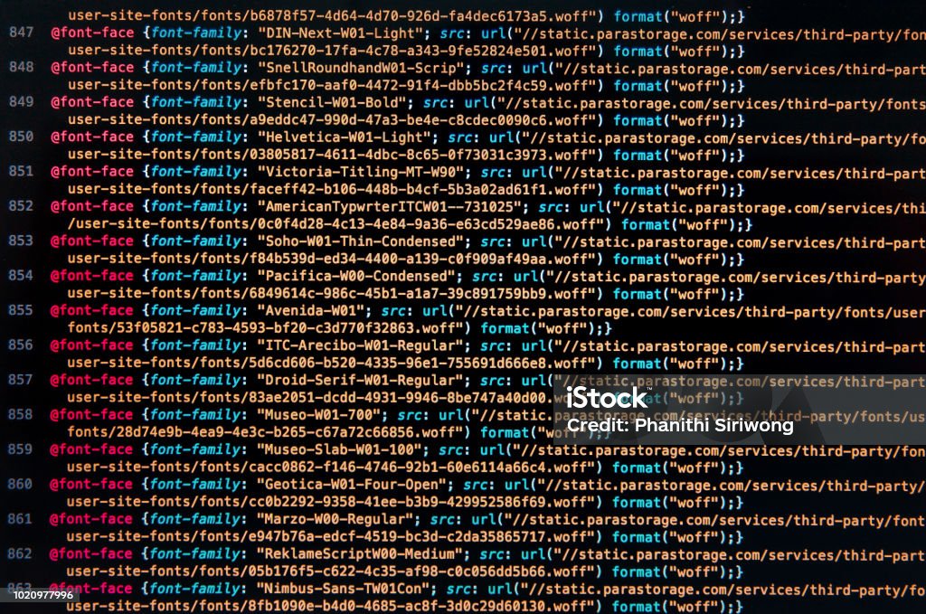 Photo Code Informatique Photo libre de droit de Code Source Bureau Et Papier Peint En Langage ...