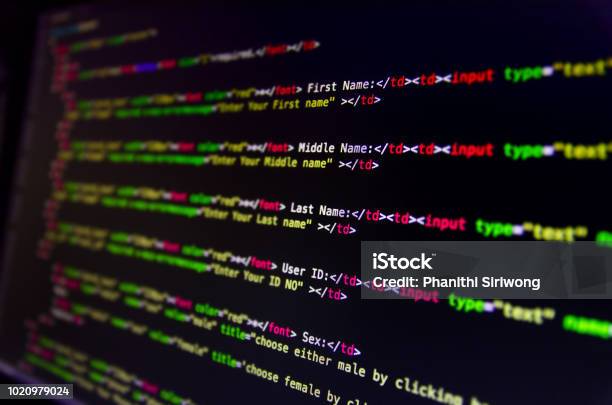 Desktop Source Code And Wallpaper By Computer Language With Coding And ...