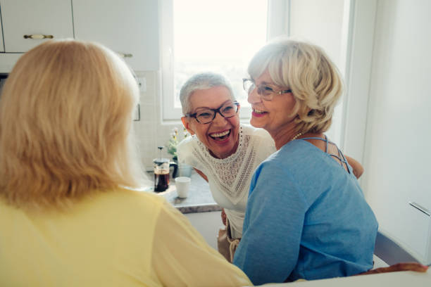 istock Senior Woman Coffee Time 1021009338
